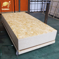 La Chine fournit de bonne qualité le plus populaire panneau Osb en bois de pin aggloméré étanche Osb 3 Board 18mm pour la construction