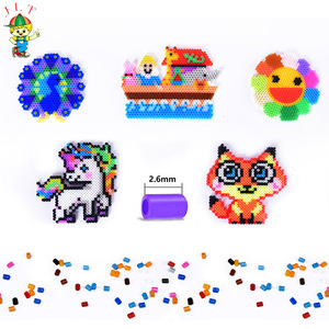 Wholesale 2.6mm Hama Beads Eco-friendly Mini Fuse Puzzle Toys <b>for</b> <b>Kids</b> Educational DIY Hama Beads - Product Image 4