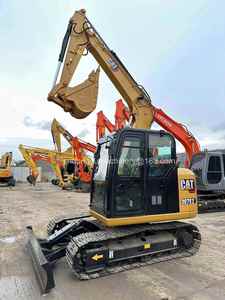 รถขุดมือสอง CAT 307E2 พร้อมหัวหนีบ Caterpillar 307E รถขุดขนาดเล็ก 7 ตัน สำหรับขุดร่อง พร้อมหัวเจาะ ราคาถูก - Product Image 6