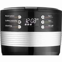 Cafetière multifonctionnelle automatique rose, machine à café électrique intelligente pour la cuisine
