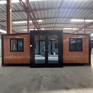 صندوق قابل للطي مزدوج الجناح قابل للتوسيع حاوية متنقلة قابلة للطي منزل حاوية معبأة مزدوجة الجناحين - Product Image 3