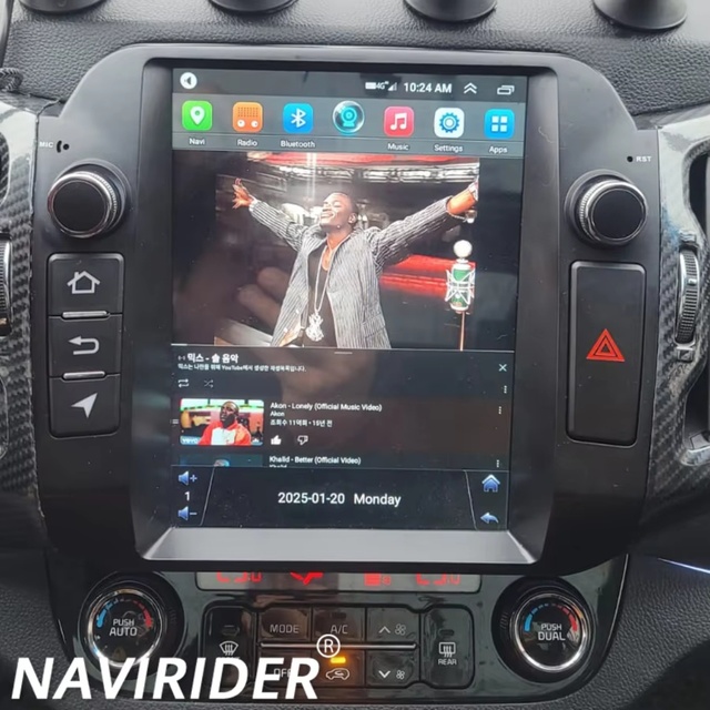 Navirider KIA Sportage 3 2010-2016 Android Auto Wireless CarPlay IPS Touch Screen Android 15 2 Din Unit USB GPS Split Screen DSP