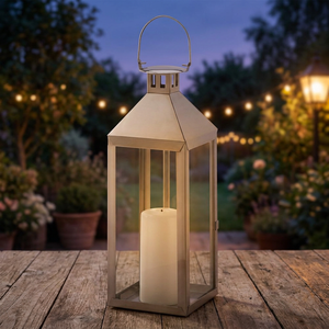 Contemporary Tlt Collection Handmade Durable Natural Iron Wedding <b>Lanterns</b> and Candle Holders - Product Image 4