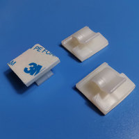 Serre-câble en plastique WCT-5, support adhésif en plastique, serre-câble auto-adhésif