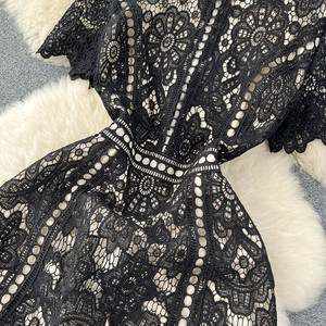 Nueva moda señoras cuello redondo <span class=keywords><strong>manga</strong></span> larga estampado Sexy mujeres <span class=keywords><strong>barato</strong></span> vestido Casual fabricación - Product Image 6