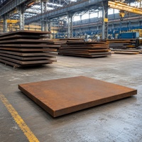 Tôle d'acier Corten ASTM A588, tôle d'acier patiné naturel pour la décoration de façades de bâtiments et le revêtement mural