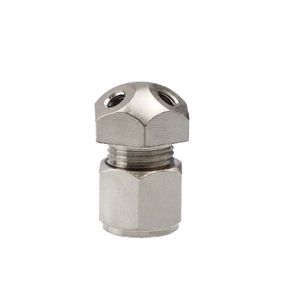 QIHONG Sistema de Nebulização de Alta Pressão com Conexão de Latão de 9,52mm, Três Furos, para Resfriamento de Jardim Externo, 3/8", Prata, 200bar Máx. - Product Image 6