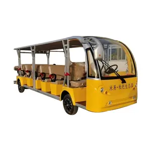 Best Seller Electric Shuttle Sightseeing Bus With Powerful Configuration Made In China