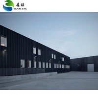 Edificio de Estructura de Acero Galvanizado Moderno de Gran Envergadura, Taller Prefabricado con Certificación ISO9001 para Reparación de Equipos de Minería