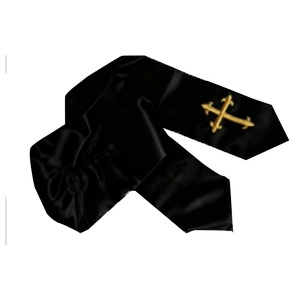 2026年卒業式ショール＆サッシュ、カスタムストール、100％ポリエステル、カスタムロゴ、ユニセックス、大人用、学校制服 - Product Image 4