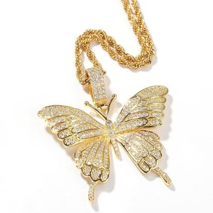 Pendentif Hip Hop en Argent Sterling 925 Plaqué Or Rhodié avec Diamant, Bijou de Luxe Unisexe Tendance, Accessoire de Mode Spectaculaire - Product Image 2