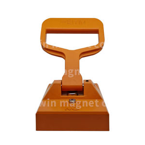 Elevador magnético permanente 50kg Capacidad de elevación Imán de elevación de placa de acero portátil - Product Image 1