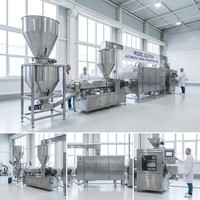 Ligne de production de flocons de maïs série SLG, machine d'extrusion et de séchage automatique, acier inoxydable 304, équipement clé en main pour les aliments du petit-déjeuner