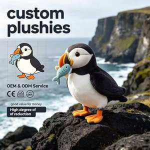 Muñecos <span class=keywords><strong>de</strong></span> Peluche Personalizados al por Mayor, Servicio OEM ODM, Juguete <span class=keywords><strong>de</strong></span> Pájaro <span class=keywords><strong>de</strong></span> Buena Calidad con Certificación CE EN71, Peluche Seguro - Product Image 1