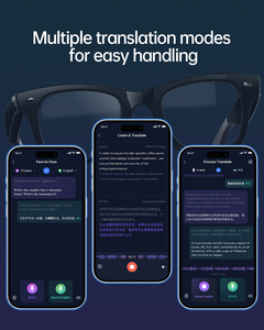 Gafas de Traducción con IA, Sensor UV para Exteriores, Resumen por Voz, Llamadas Bluetooth, Recordatorio de Hidratación, Modos Multideportivos - Product Image 2