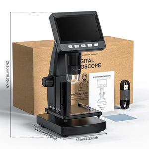 OEM高品質多機能<span class=keywords><strong>1000X</strong></span> 4.3 "IPSディスプレイ2MP 1080p解像度Windows/Mac対応産業用顕微鏡 - Product Image 1