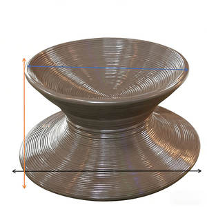 Chaise Gyro 360° Directement de l'Usine °   Chaise pivotante gyroscopique rembourrée pour loisirs, personnalisable pour usage commercial - Product Image 2