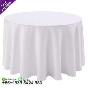 Nappes de table personnalisables de couleur blanche à prix compétitif et avec de bons commentaires, pour les fêtes - Product Image 6