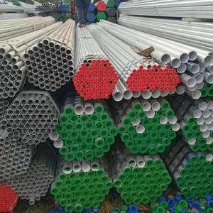 Tuyau en acier plastifié galvanisé à l'extérieur, directement du fabricant, pour usage industriel - Product Image 6