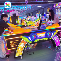 Nouvelle machine de jeu d'arcade à monnayeur, table de hockey sur air plate, équipement de divertissement intérieur tendance