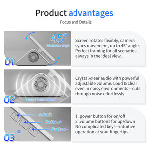 Tablette POS Leiling LL-055FA Android 10.0 avec écran tactile capacitif Bluetooth 5.2 ports USB et RJ45 - Blanc - Product Image 6