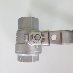 Vanne à bille en acier inoxydable 304, filetée 1 pouce, manuelle, pour milieux corrosifs - Product Image 5