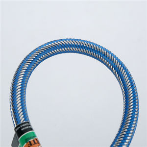 VARTE 201スチールクロームメッキキャップ真鍮コアステンレススチール + ナイロンワイヤーEPDMインナーチューブフレキシブルパイプホース - Product Image 6