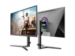 Display da gioco da 27 pollici 2K sollevare e ruotare schermo 180Hz IPS Monitor eSport professionale - Product Image 2