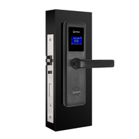 Serrure de porte d'hôtel à écran LED au design moderne, télécommande TT