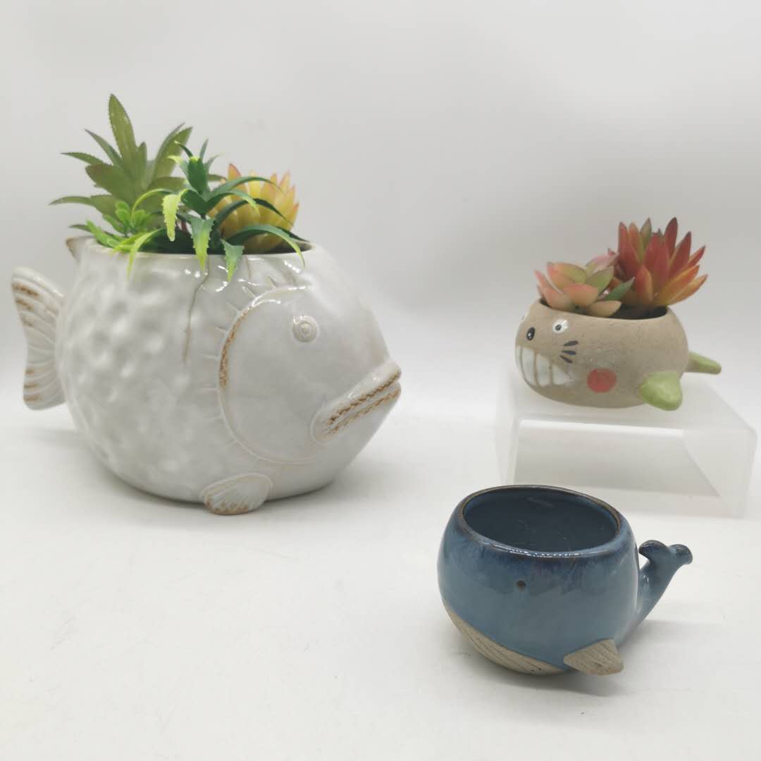 caterpillar flower pot