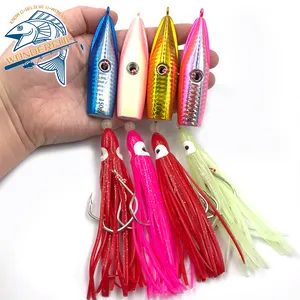 Factory New Style 180g 120mm künstliches Hartmetall Blei Long Casting Großwild Angeln Tintenfisch Rock Madai Jig Lure