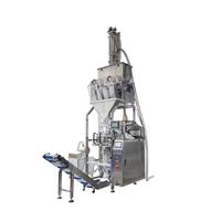 Machine d'emballage automatique de café en poudre et de grains de café avec alimentation sous vide et applicateur de valve de dégazage 10-25/min