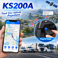 Traceur GPS OBD2 4G pour voiture, dispositif de suivi de véhicule, mini, plug-and-play, gestion de flotte en temps réel, antivol, alarme géofence, BDS, LBS