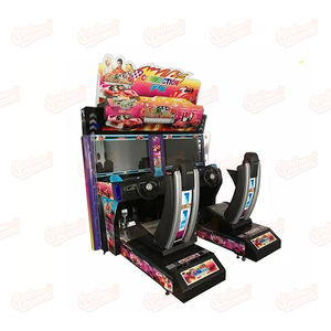 Factory Supply 32 Inch Connect Ontlopen Rijden Simulator Car Racing Game Machine 3D Video Game Machine