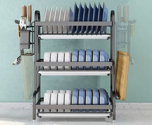 Organizador de cocina de 2 o <span class=keywords><strong>3</strong></span> niveles, tendedero de platos sobre el fregadero - Product Image 3