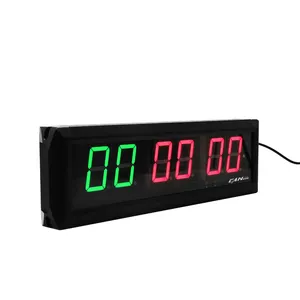 Ganxin yeni tasarım 1.8 inç yuvarlak geri sayım sayacı satılık zamanlayıcı kronometre siyah zamanlayıcı