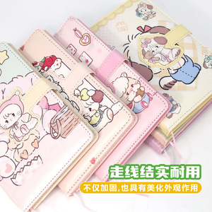 Carnet à spirales magnétique B6 de la marque <span class=keywords><strong>Mikko</strong></span>, nouveau, mignon, en cuir PU, sac à main, carnet de notes - Product Image 5