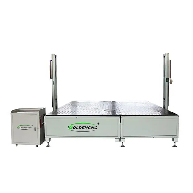 Máquina cortadora de espuma rígida Horizontal 2d cnc, máquina cortadora de espuma automática