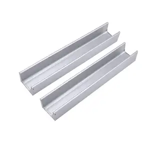 Best selling manufacturers with low price light gauge u channel steel