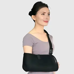 Eslinga de malla brazo fractura banda de fijación hombro cuello correa de muñeca brazo médico soporte de eslinga para roto fracturado