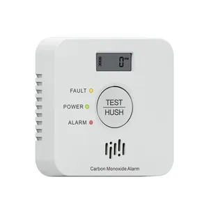 Koolmonoxide Detector Eu Standaard Ce Mark Met Lcd-Scherm