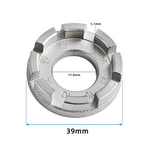 Hicen <span class=keywords><strong>clé</strong></span> à rayons de vélo mamelon <span class=keywords><strong>clé</strong></span> <span class=keywords><strong>dynamométrique</strong></span> de vélo 8 voies outil de réparation de vélo - Product Image 1