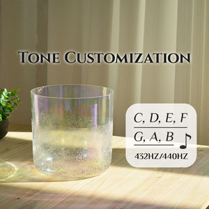 Terapi Suara dengan Mangkuk Kristal Alchemy, Instrumen Penyembuhan Suara Bol Chantant De Cristal, Mangkuk Suara 432 Hertz untuk Meditasi - Product Image 2