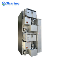 Промышленная двухъярусная сушильная машина для прачечных, коммерческая сушилка для белья с газовым и электрическим нагревом для прачечных самообслуживания