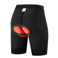 Shorts de cyclisme pour hommes adultes, rembourrés en silicone, évacuant l'humidité, séchage rapide, respirants, tissu 180g pour le cyclisme sportif