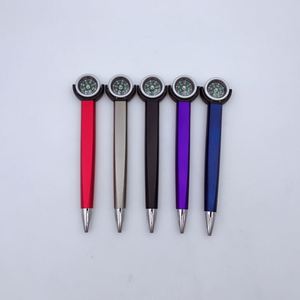 Novel Design Compass Ballpoint Custom Logo Plastic Ball <b>Pen</b> - Product Image 3