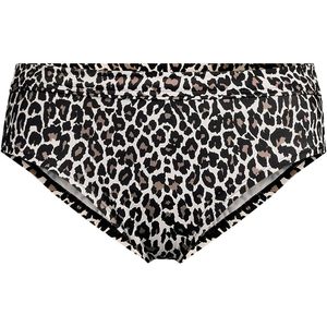 FOXA - Bas de bikini taille moyenne pour femme, imprimé numérique, en spandex et polyester extensible, maillot de bain - Product Image 4