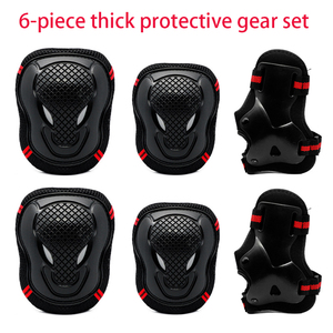 6pcs/set Elbow Knee <strong>Pads</strong> Helmet Wristguard Skateboard <strong>Roller</strong> Skating Protective Gear - Product Image 6