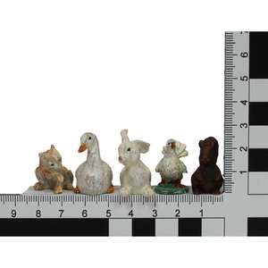 ZICOM Hand-Painted 11-Piece <b>Nativity</b> Scene Animal <b>Set</b> for 7-9 cm Figures Germany Height Approx. 3.3 cm Model 9069-T913 - Product Image 4