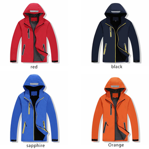 杰克批发定制秋季修身剪裁空白连帽棒球大学队冬季夹克男 - Product Image 3